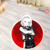 Dragon Ball Android 18 Shaped Rug Custom Anime Mats Room Decor Quality Carpets