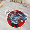 Sakonji Urokodaki Shaped Rug Custom Anime Room Decor Mat Quality Carpet