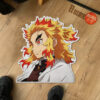 Kyoujurou Rengoku Shaped Rug Custom For Room Mats Decor Quality Carpet