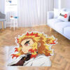 Kyoujurou Rengoku Shaped Rug Custom For Room Mats Decor Quality Carpet