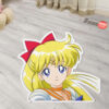 Sailor Venus Shaped Rug Custom Anime Sailor Moon Room Decor Mat Quality Carpet