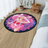 Sailor Chibi Moon Round Rug Custom Sailor Moon Anime Room Mats