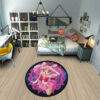 Sailor Chibi Moon Round Rug Custom Sailor Moon Anime Room Mats