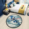 Pokemon Greninja Round Rug Custom Anime Room Mats