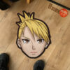 Riza Hawkeye Shaped Rugs Custom Anime Fullmetal Alchemist Room Mats