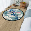 Pokemon Greninja Round Rug Custom Anime Room Mats