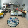 Pokemon Greninja Round Rug Custom Anime Room Mats