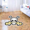 Roger Pirates Flag Shaped Rugs Custom For Room Decor Mat Quality Carpet