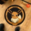 Pokemon Eevee Shaped Rug Custom Anime Room Decor