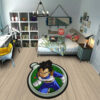 Dragon Ball Vegeta Shaped Rug Custom Anime Room Decor