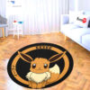 Pokemon Eevee Shaped Rug Custom Anime Room Decor