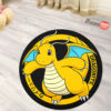 Pokemon Dragonite Shaped Rug Custom Anime Room Decor