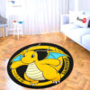 Pokemon Dragonite Shaped Rug Custom Anime Room Decor