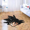 Dragon Ball Goku Shaped Rugs Custom Anime Room Mats