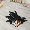 Dragon Ball Goku Shaped Rugs Custom Anime Room Mats