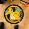 Pokemon Dragonite Shaped Rug Custom Anime Room Decor