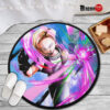 Dragon Ball Android 18 Skill Round Rug Custom Anime Room Mats