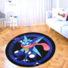 Pokemon Greninja Shaped Rug Custom Anime Room Decor