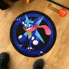 Pokemon Greninja Shaped Rug Custom Anime Room Decor