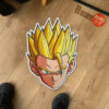 Dragon Ball Gohan Shaped Rugs Custom Anime Room Mats