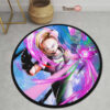 Dragon Ball Android 18 Skill Round Rug Custom Anime Room Mats