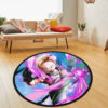 Dragon Ball Android 18 Skill Round Rug Custom Anime Room Mats