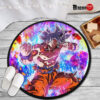 Dragon Ball Goku Ultra Skill Round Rug Custom Anime Room Mats