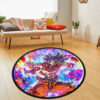 Dragon Ball Goku Ultra Skill Round Rug Custom Anime Room Mats