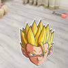 Dragon Ball Gohan Shaped Rugs Custom Anime Room Mats