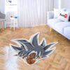 Dragon Ball Goku Ultra Instinct Shaped Rugs Custom Anime Room Mats