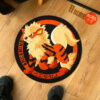 Pokemon Arcanine Shaped Rug Custom Anime Room Decor