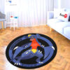 Pokemon Garchomp Shaped Rug Custom Anime Room Decor