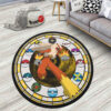 Pokemon Blaziken Round Rug Custom Anime Room Mats