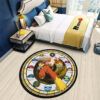 Pokemon Blaziken Round Rug Custom Anime Room Mats