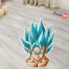 Dragon Ball Gogeta Shaped Rugs Custom Anime Room Mats