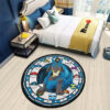 Pokemon Lucario Round Rug Custom Anime Room Mats