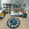 Pokemon Lucario Round Rug Custom Anime Room Mats