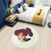 Sailor Jupiter Shaped Rug Custom Sailor Moon Anime Room Decor