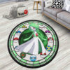 Pokemon Gardevoir Round Rug Custom Anime Room Mats