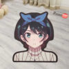 Ruka Sarashina Shaped Rugs Custom Anime Room Mats