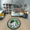 Pokemon Gardevoir Round Rug Custom Anime Room Mats