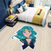 Sailor Neptune Shaped Rug Custom Sailor Moon Anime Room Decor