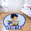 Dragon Ball Vegeta Shaped Rug Custom Anime Room Mats