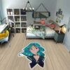 Sailor Neptune Shaped Rug Custom Sailor Moon Anime Room Decor