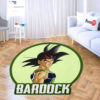 Dragon Ball Bardock Shaped Rug Custom Anime Room Mats