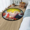 Luffy Gear 5 Round Rug Custom Anime Room Mats