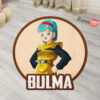 Dragon Ball Bulma Shaped Rug Custom Anime Room Mats