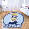 Sailor Uranus Shaped Rug Custom Anime Sailor Moon Room Mats