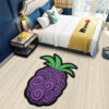 Bara Bara Shaped Rug Custom Devil Fruit Anime Room Decor