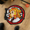 Kyoujurou Rengoku Shaped Rug Custom Anime Room Mats